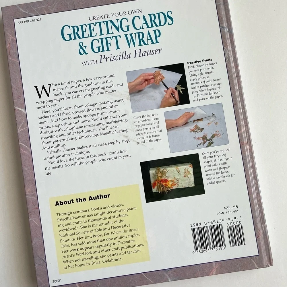 Create Your Own Greeting Cards & Gift Wrap Book by Priscilla Hauser